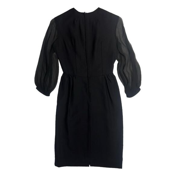 60s vintage shift dress mini by Terri petites sz S? Black - Picture 2 of 3